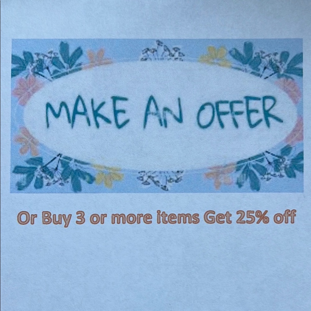 Make an Offer Sign